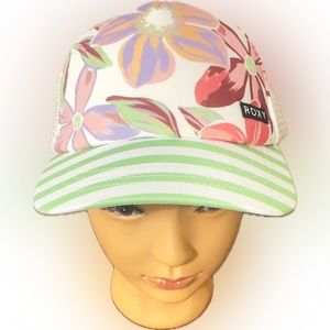 ROXY Girls Honey Coconut Trucker Hat NWT